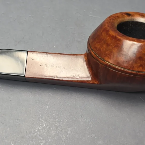 Sasieni Family Era (c.1950s-79) Fantail 95 Smooth Bulldog Estate Briar Pipe, English Estates - Image 12