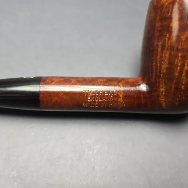 James Upshall A Grade Group 6 Smooth Billiard Estate Briar Pipe, Unsmoked - Image 11