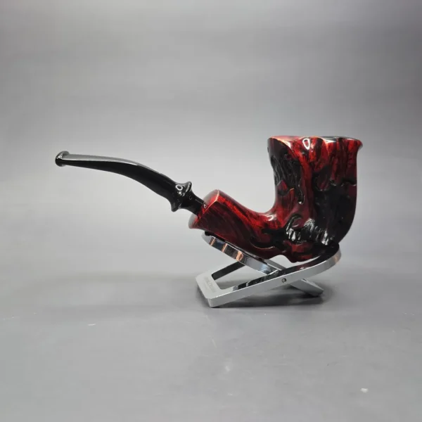 Nording Fantasy XL Partially Rusticated Freehand Estate Briar Pipe, Unsmoked - Image 4