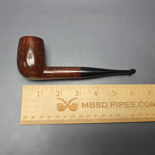 James Upshall A Grade Group 6 Smooth Billiard Estate Briar Pipe, Unsmoked - Image 15