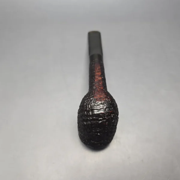 Barling's Make Pre-Transition YOW Fossil 250 EXEL Sandblasted Billiard Estate Briar Pipe, English Estates - Image 5