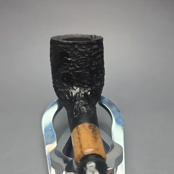 MBSD Briars by Piero Vitale Black Rusticated Billiard with Olivewood (New) - Image 6