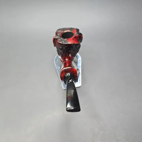 Nording Fantasy XL Partially Rusticated Freehand Estate Briar Pipe, Unsmoked - Image 5