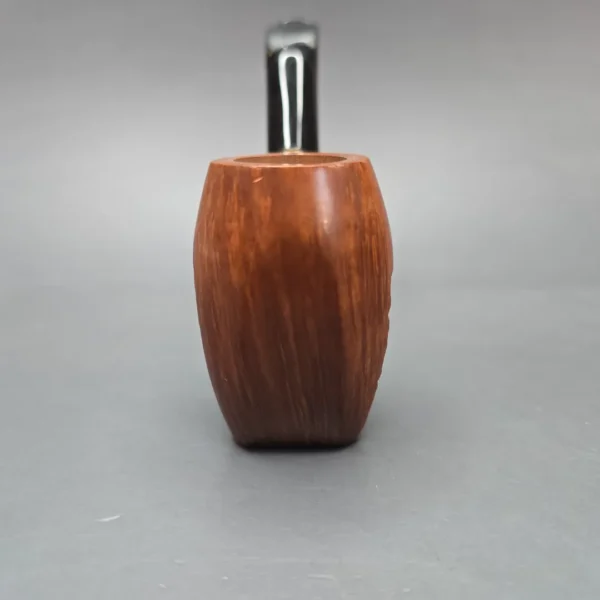 Caminetto Ascorti Radice Era Excellence Extra Partially Rusticated Sitter Estate Briar Pipe, Unsmoked - Image 3
