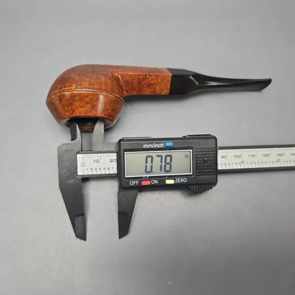 Sasieni Family Era (c.1950s-79) Fantail 95 Smooth Bulldog Estate Briar Pipe, English Estates - Image 14