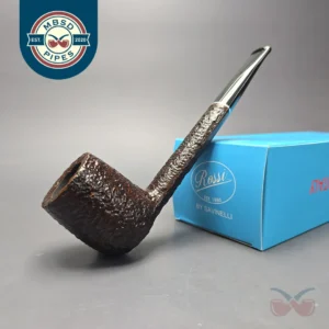 Rossi Sera 8804 Rusticated Canadian Briar Pipe, New, 6mm