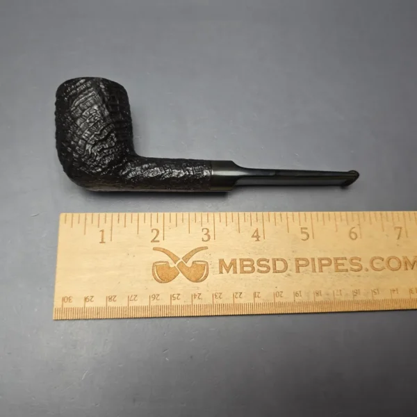 Barling's Make Pre-Transition YOW Fossil 250 EXEL Sandblasted Billiard Estate Briar Pipe, English Estates - Image 14