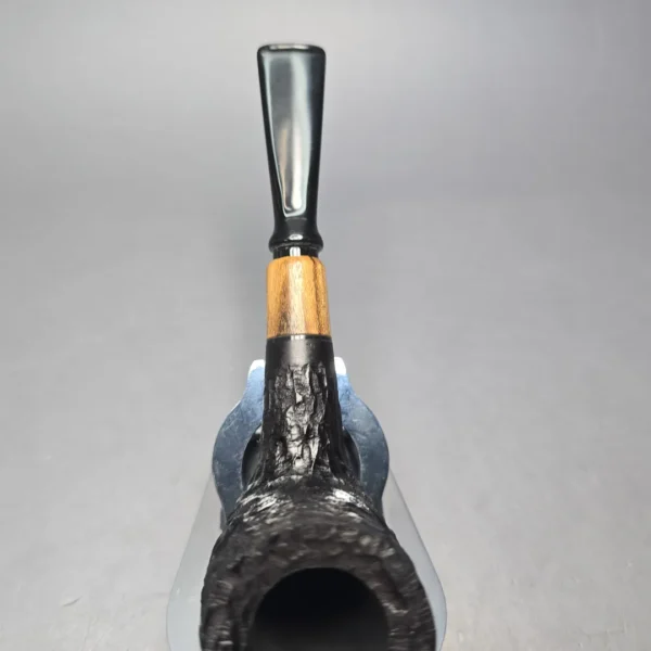 MBSD Briars by Piero Vitale Black Rusticated Billiard with Olivewood (New) - Image 8