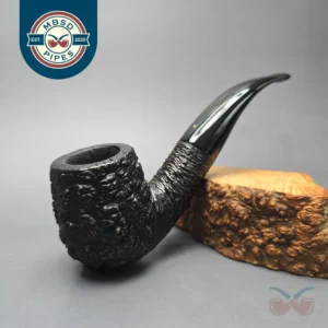 Savinelli Punto Oro 616 Rusticated Bent Billiard (Estate)