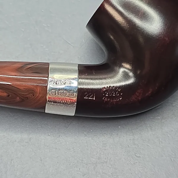 Peterson Irish Harp 221 Smooth Bent Billiard with Silver (New) - Image 12