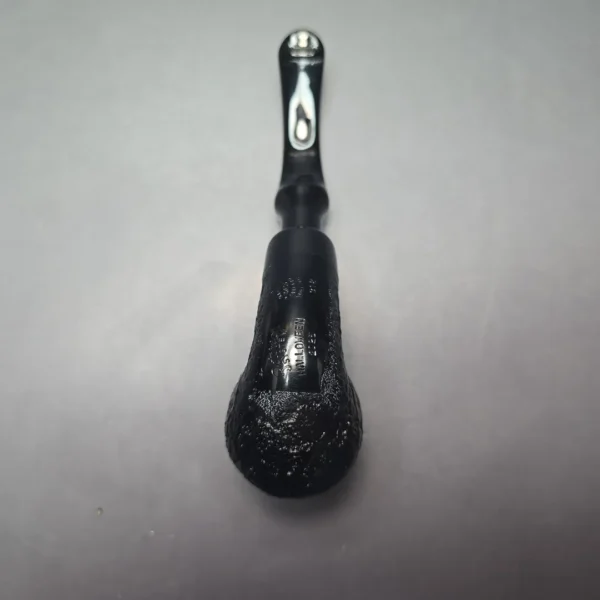 Peterson 2025 Halloween Pipe 312 Sandblasted Bent Billiard Briar Pipe, New - Image 7