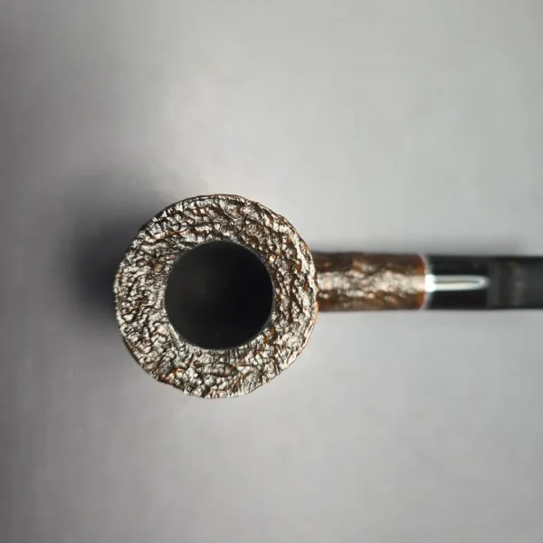 Rossi Sera 8311 Rusticated Poker Briar Pipe, New, 6mm - Image 8