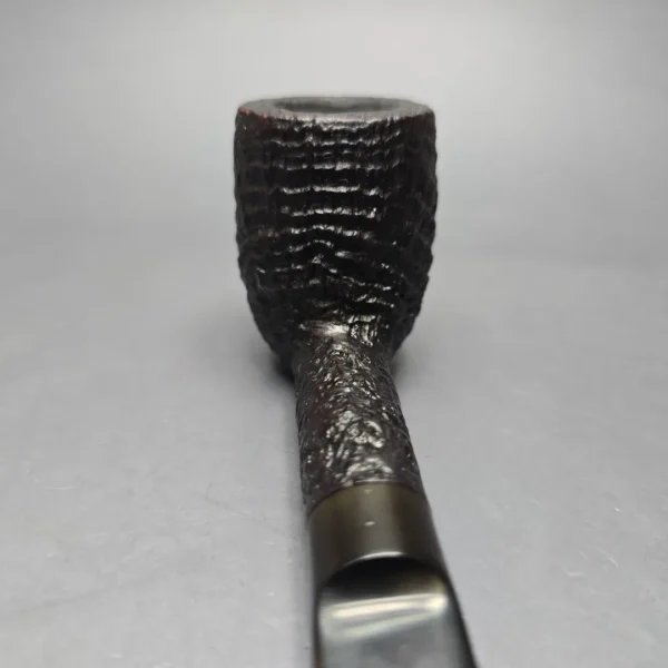 Barling's Make Pre-Transition YOW Fossil 250 EXEL Sandblasted Billiard Estate Briar Pipe, English Estates - Image 9