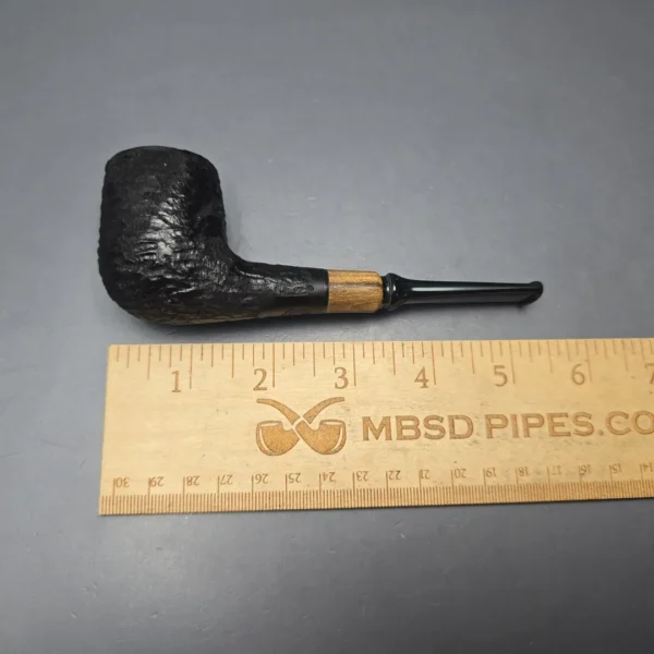 MBSD Briars by Piero Vitale Black Rusticated Billiard with Olivewood (New) - Image 12