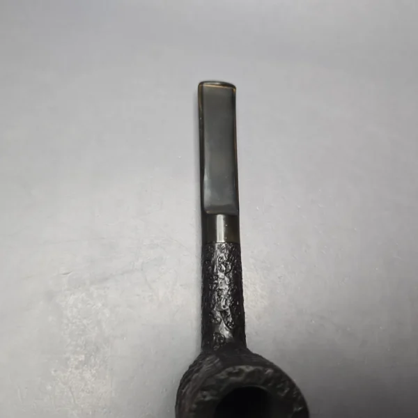 Barling's Make Pre-Transition YOW Fossil 250 EXEL Sandblasted Billiard Estate Briar Pipe, English Estates - Image 6