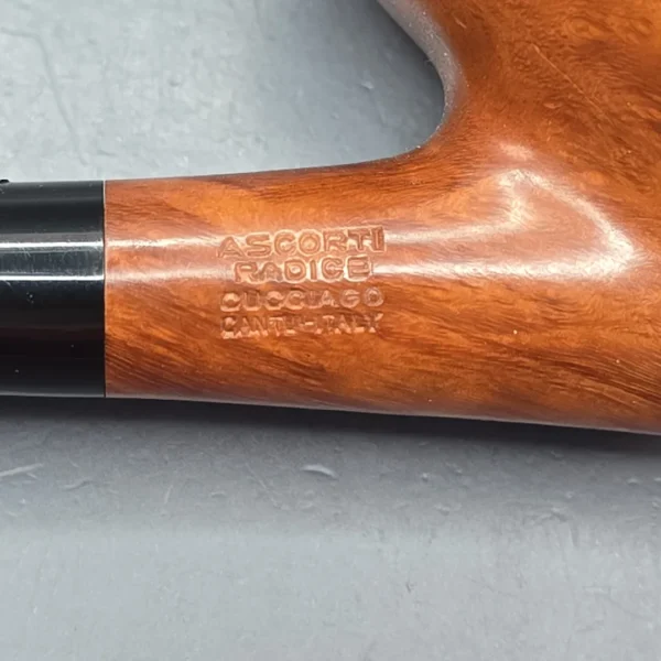 Caminetto Ascorti Radice Era Excellence Extra Partially Rusticated Sitter Estate Briar Pipe, Unsmoked - Image 12