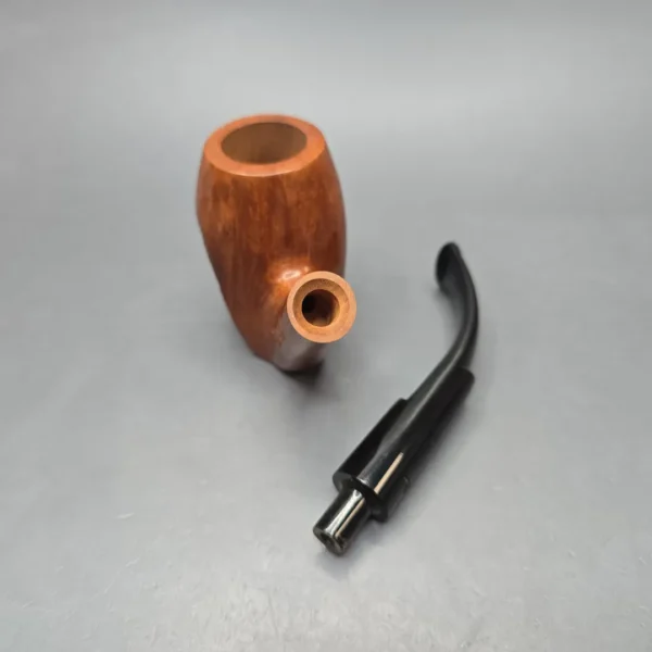 Caminetto Ascorti Radice Era Excellence Extra Partially Rusticated Sitter Estate Briar Pipe, Unsmoked - Image 15