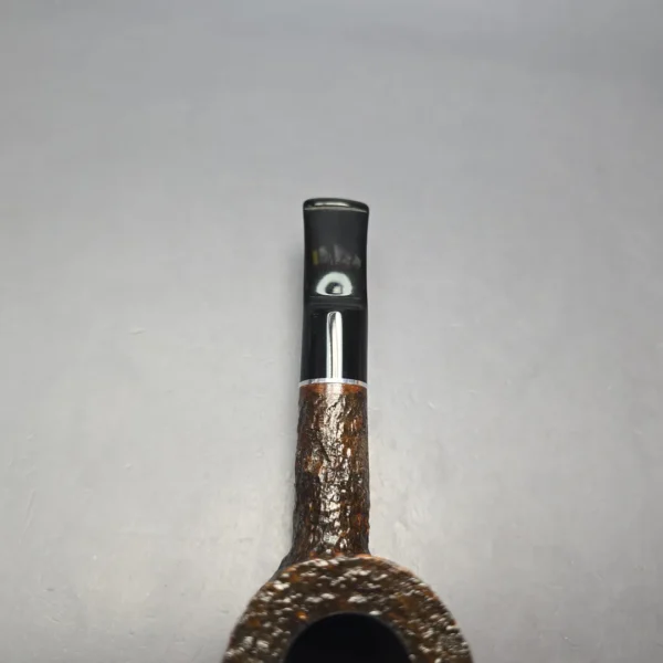 Rossi Sera 8311 Rusticated Poker Briar Pipe, New, 6mm - Image 9
