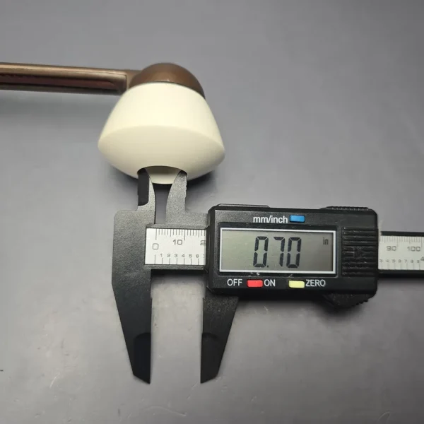 Falcon Extra Curved Dental w/ MBSD Meerschaum Rhodesian Block Meerschaum Bowl Pipe, New - Image 12