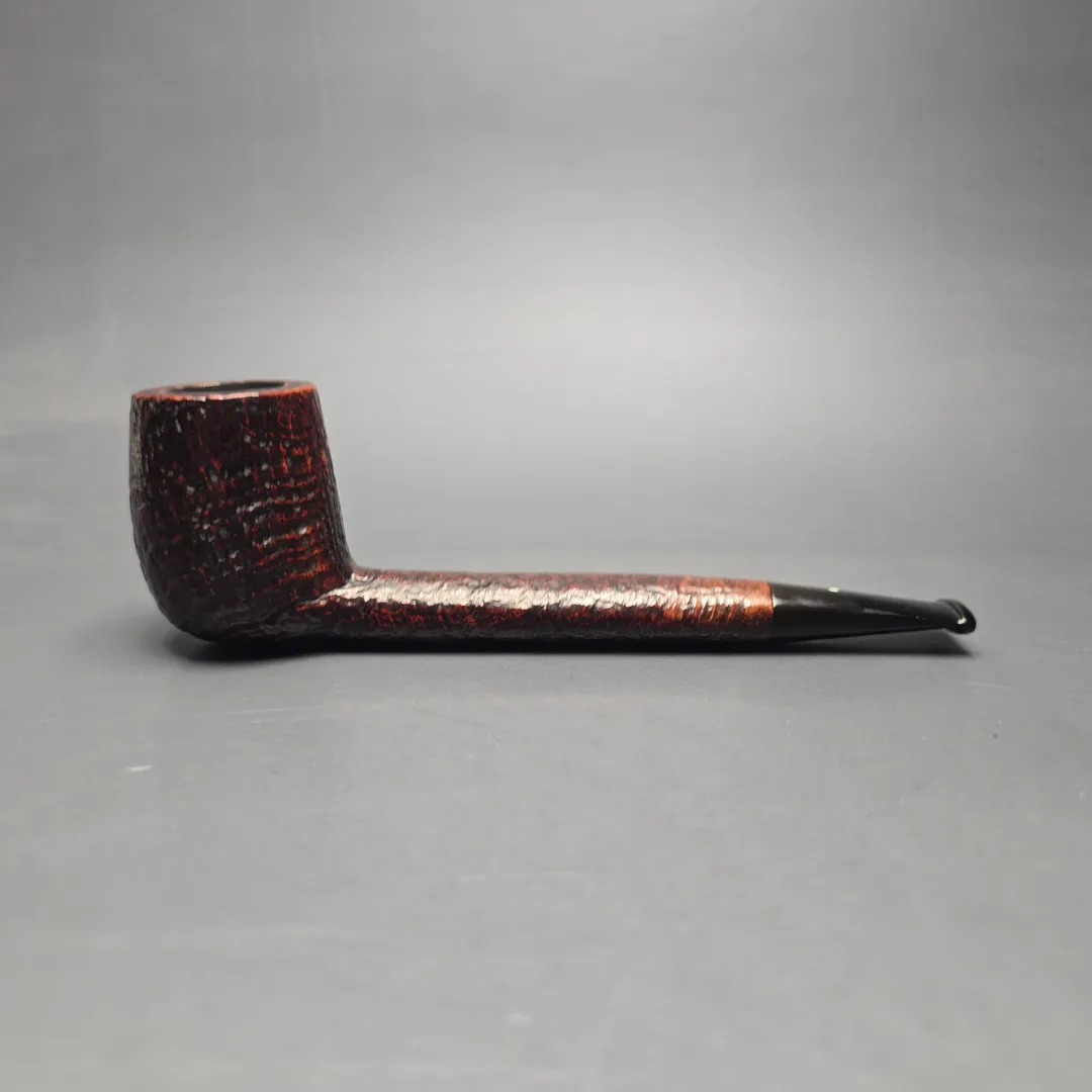 Dunhill 1978 Shell Briar 51091 Sandblasted Canadian Estate Briar Pipe, English Estates - Image 2