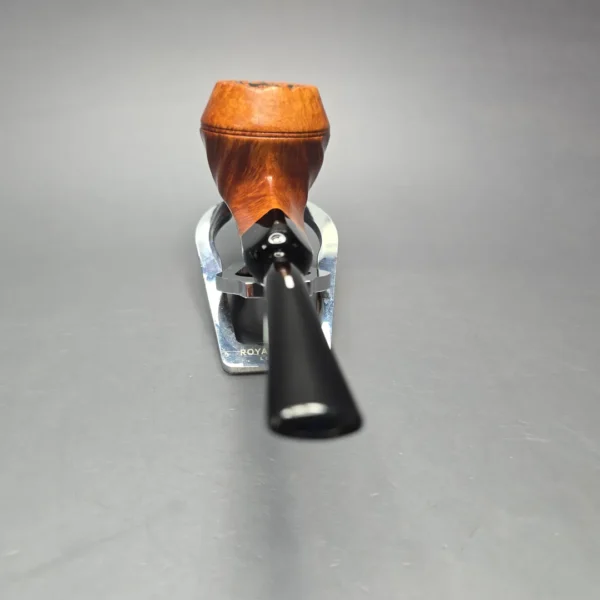 Castello "Castello" 4K Smooth Bulldog w/ Lucite Mount Estate Briar Pipe, Italian Estates - Image 7