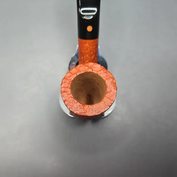 Calibano (Mastro de Paja) 102 C4 Sandblasted Dublin Estate Briar Pipe, Unsmoked - Image 6