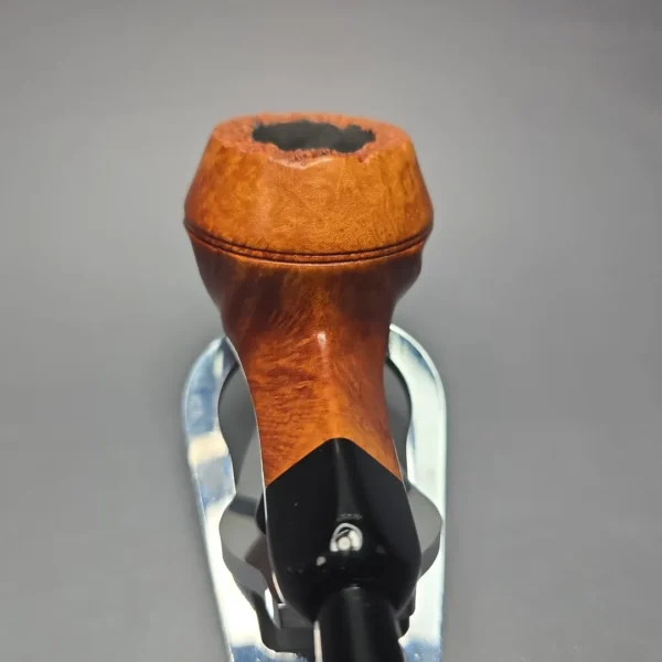 Castello "Castello" 4K Smooth Bulldog w/ Lucite Mount Estate Briar Pipe, Italian Estates - Image 5