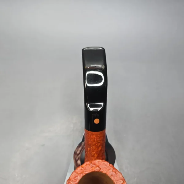 Calibano (Mastro de Paja) 102 C4 Sandblasted Dublin Estate Briar Pipe, Unsmoked - Image 7