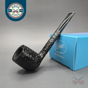 Rossi Mezzanotte 8801 Rusticated Canadian Briar Pipe, New