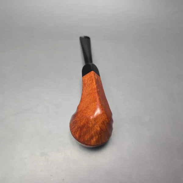 Castello "Castello" 4K Smooth Bulldog w/ Lucite Mount Estate Briar Pipe, Italian Estates - Image 10