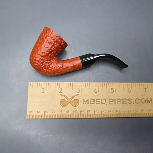 Calibano (Mastro de Paja) 102 C4 Sandblasted Dublin Estate Briar Pipe, Unsmoked - Image 11