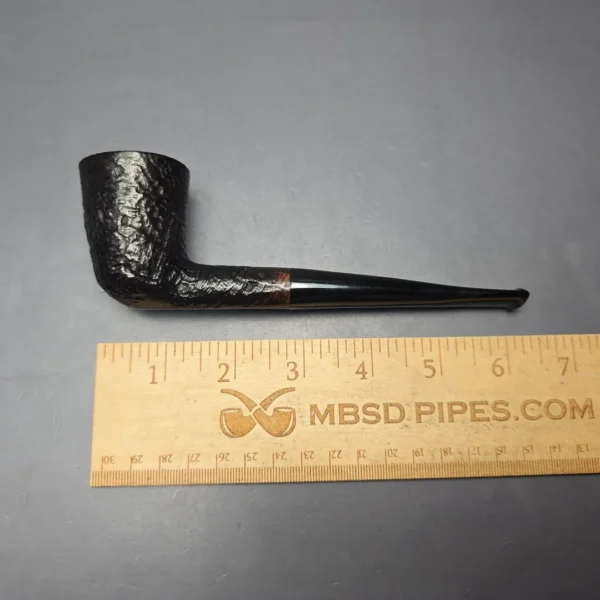 Dunhill 1977 Shell Briar 615 Sandblasted Dublin Estate Briar Pipe, English Estates - Image 12