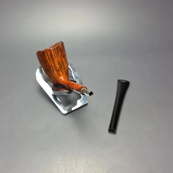 Walt Cannoy Cardinal House Langford Smooth Pencil Shank Dublin Handmade Briar Pipe, New - Image 14