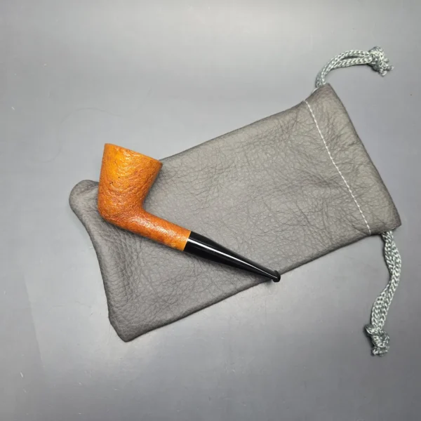 Buckeye Hand Made Partially Sandblasted Bell Dublin Briar Pipe, New - Image 14