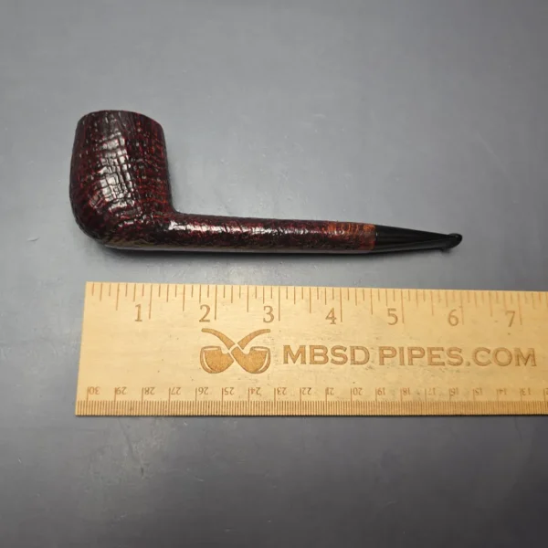 Dunhill 1978 Shell Briar 51091 Sandblasted Canadian Estate Briar Pipe, English Estates - Image 12