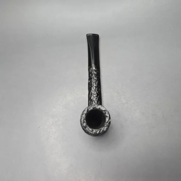 Rossi Mezzanotte 8801 Rusticated Canadian Briar Pipe, New - Image 9