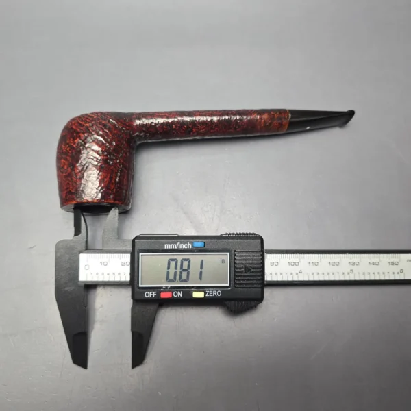 Dunhill 1978 Shell Briar 51091 Sandblasted Canadian Estate Briar Pipe, English Estates - Image 13