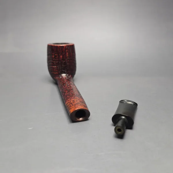 Dunhill 1978 Shell Briar 51091 Sandblasted Canadian Estate Briar Pipe, English Estates - Image 14