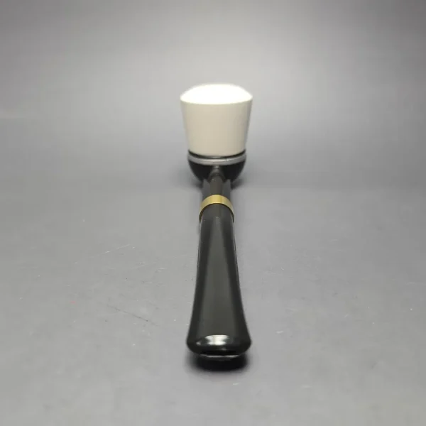 Falcon International w/ MBSD Meerschaum Dublin Block Meerschaum Bowl Pipe, New - Image 5
