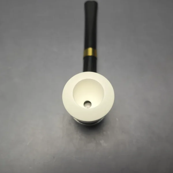 Falcon International w/ MBSD Meerschaum Dublin Block Meerschaum Bowl Pipe, New - Image 7