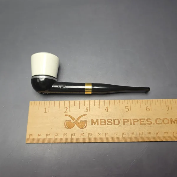Falcon International w/ MBSD Meerschaum Dublin Block Meerschaum Bowl Pipe, New - Image 10