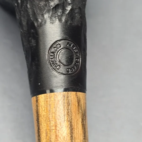 MBSD Briars by Piero Vitale Black Rusticated Billiard with Olivewood (New) - Image 11