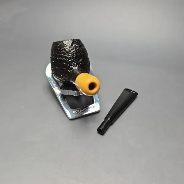 Caminetto (2018) Sandblasted Apple w/ Boxwood Estate Briar Pipe, Italian Esates - Image 13