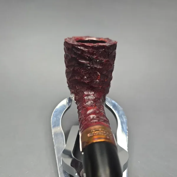 Peterson 2025 Christmas Pipe 120 Rusticated Dublin with Copper (Unsmoked Estate) - Image 6