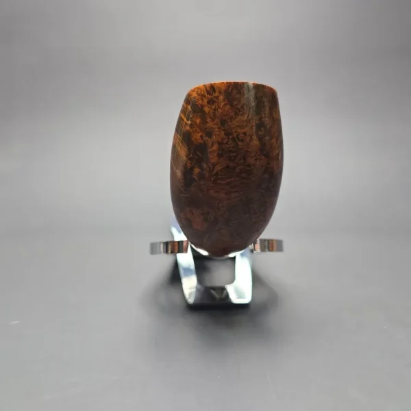 MBSD Briars Modern Masters 3 Smooth Tulip w/ Faux Horn Handmade Briar Pipe, New - Image 3