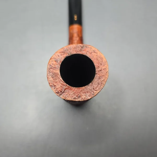 Radice Silk Cut Sandblasted Stack Dublin Estate Briar Pipe, Unsmoked - Image 7