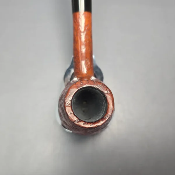 Ben Wade (Preben Holm) Majestic Designer Series D XL Sandblasted Long Shank Brandy Estate Briar Pipe, Danish Estates - Image 7