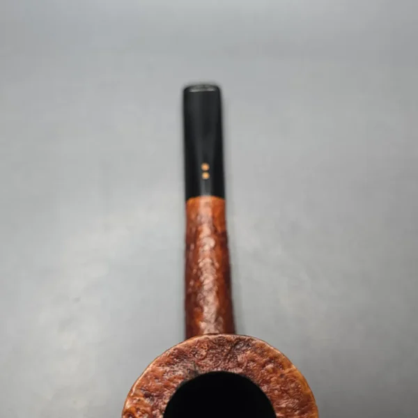 Radice Silk Cut Sandblasted Stack Dublin Estate Briar Pipe, Unsmoked - Image 8