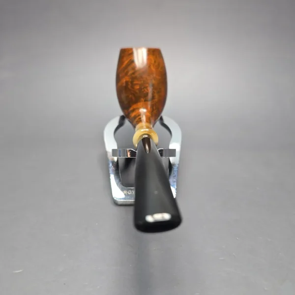MBSD Briars Modern Masters 3 Smooth Tulip w/ Faux Horn Handmade Briar Pipe, New - Image 5