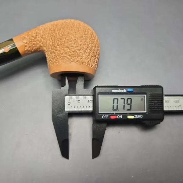Moretti 2025 Partially Rusticated Apple Estate Briar Pipe, Italian Estates - Image 12